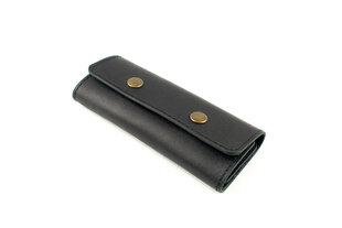 Кожаный кошелек для ключей |черный | Loemi цена и информация | Мужские кошельки | kaup24.ee