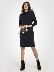 Xлопковое платье с высоким воротником Tessita T290, темно-синий цена и информация | Платья | kaup24.ee