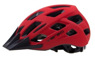 Шлем велосипедный, детский 55-58 см (M), цвет: красный матовый, Verso HM-BI409-1 (0801624) 9712 цена и информация | Шлемы | kaup24.ee