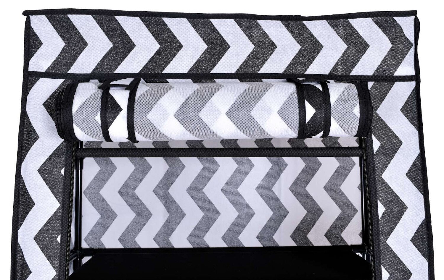 Tekstiilist kingakapp LEA Zebra - must-valge hind ja info | Kapid | kaup24.ee
