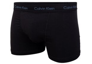 Calvin Klein meeste aluspüksid 3 paari BLACK 0000U2662G 9HC 19646 цена и информация | Мужские трусы | kaup24.ee