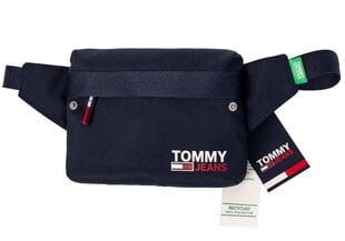 TOMMY HILFIGER TJM CAMPUS BUMBAG VÖÖKOTT, TUMESININE AM0AM07146 C87 цена и информация | Мужские сумки | kaup24.ee