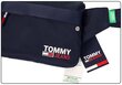 TOMMY HILFIGER TJM CAMPUS BUMBAG VÖÖKOTT, TUMESININE AM0AM07146 C87 цена и информация | Meeste vöökotid, õlakotid | kaup24.ee