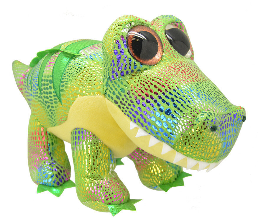 Wild Planet kaisuloom Krokodill цена и информация | Pehmed mänguasjad | kaup24.ee