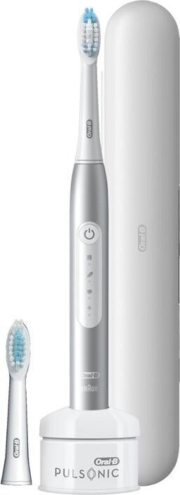 Oral-B Slim Luxe 4500 Plati elektriline hambahari hind ja info | Elektrilised hambaharjad | kaup24.ee