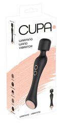 Вибратор с подогревом Cupa Warming Wand Vibrator, 22.6 см, черный цена и информация | Вибраторы | kaup24.ee