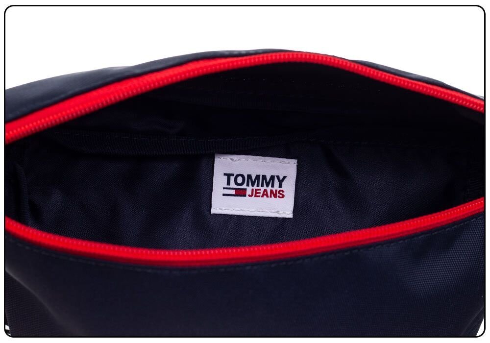 TOMMY HILFIGER TJM CAMPUS BUMBAG VÖÖKOTT, TUMESININE AM0AM07501 C87 hind ja info | Meeste vöökotid, õlakotid | kaup24.ee