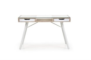 Стол Halmar B33, белый / дубовый цвет цена и информация | Компьютерные, письменные столы | kaup24.ee