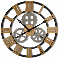 Часы настенные Индустриальный Grand Loftas 80см цена и информация | Часы | kaup24.ee