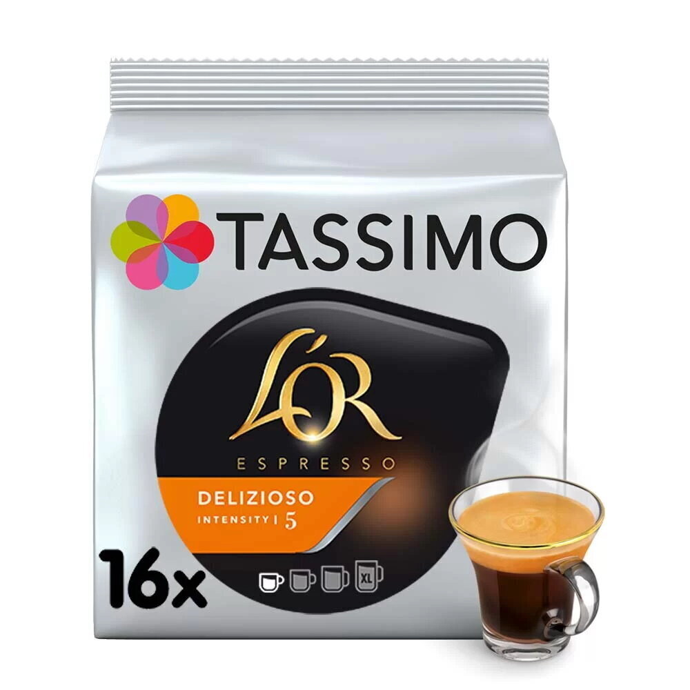 Kohvikapslid Jacobs TASSIMO LO'R ESPRESSO DELIZIOSO, 16 tk. цена и информация | Kohv, kakao | kaup24.ee