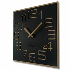 Настенные часы Деревянные цифры 40см цена и информация | Часы | kaup24.ee