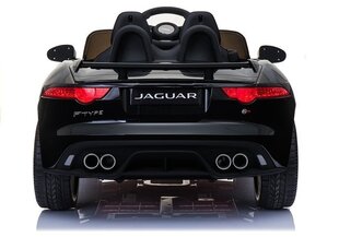Одноместный электромобиль для детей Jaguar F-Type, черный цвет цена и информация | Электромобили для детей | kaup24.ee