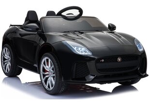Одноместный электромобиль для детей Jaguar F-Type, черный цвет цена и информация | Электромобили для детей | kaup24.ee