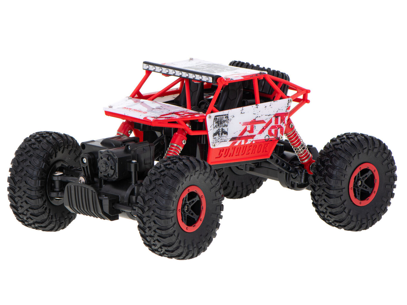 RC Rock Crawler HB 2.4GHz 1:18 punane auto hind ja info | Poiste mänguasjad | kaup24.ee