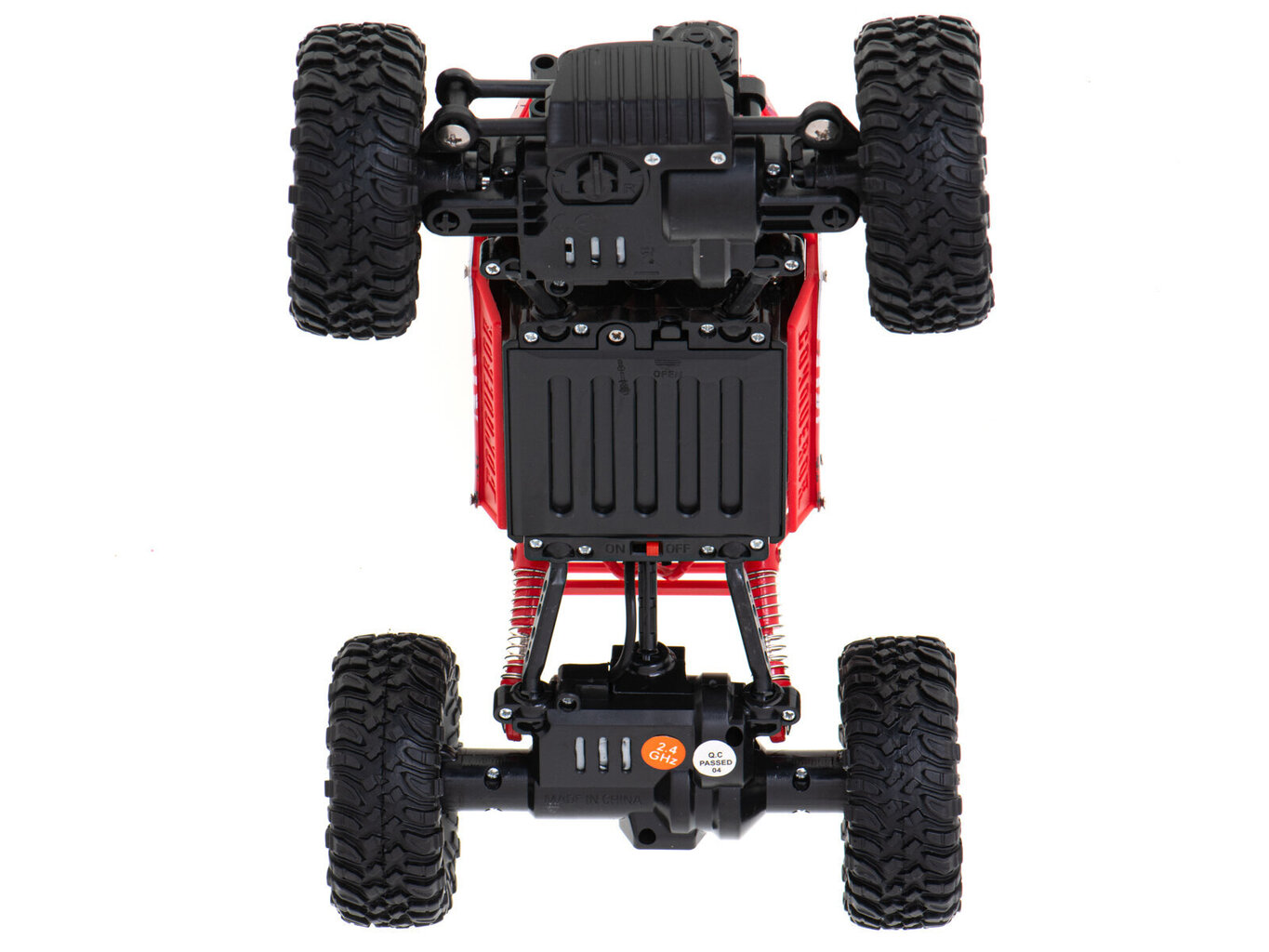 RC Rock Crawler HB 2.4GHz 1:18 punane auto цена и информация | Poiste mänguasjad | kaup24.ee