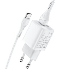 Зарядное устройство HOCO N8 2.4A + кабель TYPE C, 1 м цена и информация | Зарядные устройства для телефонов | kaup24.ee