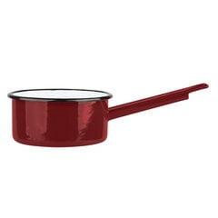 EMEELERITUD POT SÄEPIDEGA 1,5L DI,16CM K,8CM PUNANE цена и информация | Кастрюли, скороварки | kaup24.ee