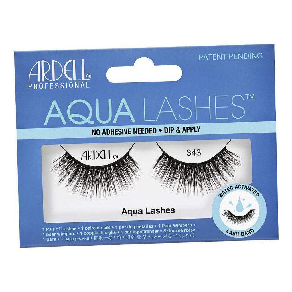 Valeripsmed Aqua Lashes Ardell 63404 Nº 343 hind ja info | Kunstripsmed, ripsmekoolutajad | kaup24.ee