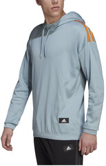 Adidas Džemprid M Trvl 3s Hoodie Blue HE2269 HE2269/L hind ja info | Meeste pusad | kaup24.ee