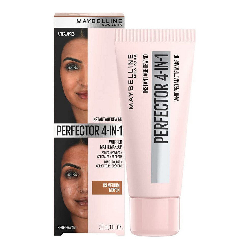 Näokorrektor Maybelline Instant Anti-Age Perfector Medium 4-funktsiooniline (30 ml) цена и информация | Jumestuskreemid, puudrid | kaup24.ee