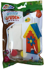 Grafix linnumaja mini koos värvidega цена и информация | Развивающие игрушки | kaup24.ee