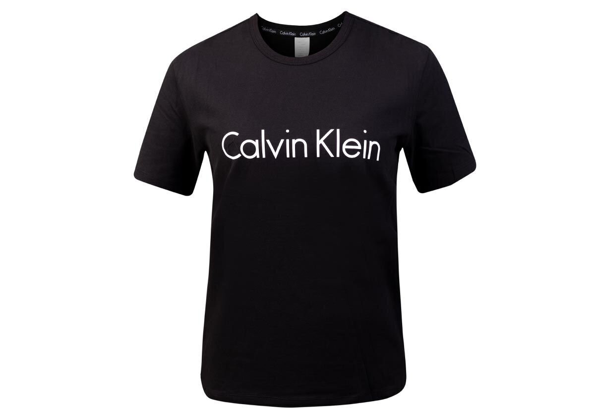 Calvin Klein T-särk T-SHIRT SS Neck Crew Black QS6105E 001 19161 hind ja info | Naiste T-särgid | kaup24.ee