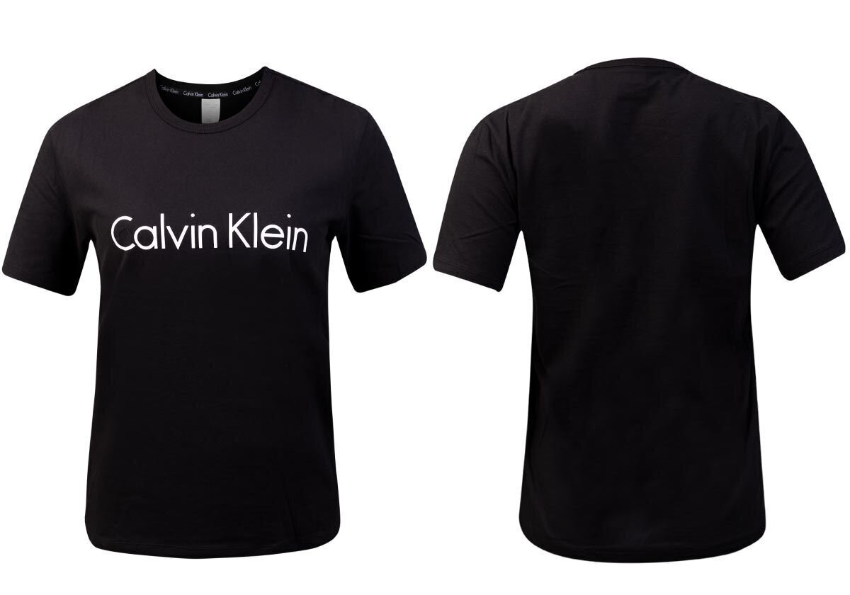 Calvin Klein T-särk T-SHIRT SS Neck Crew Black QS6105E 001 19161 hind ja info | Naiste T-särgid | kaup24.ee