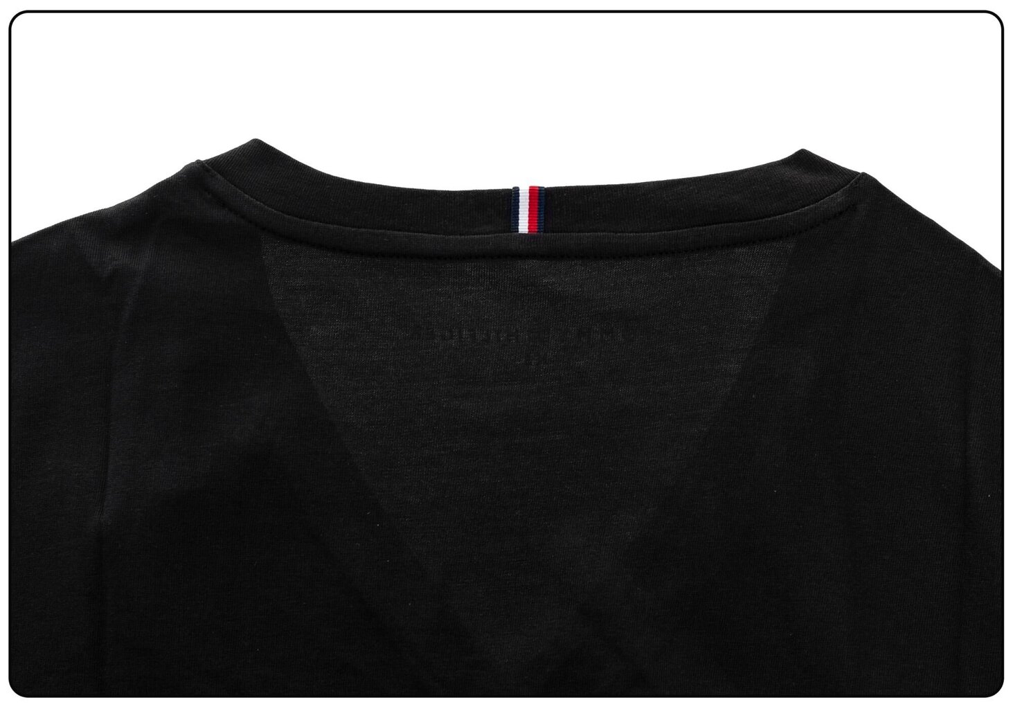 Tommy Hilfiger T-särk Heritage V-neck Tee Black WW0WW24969 017 18971 hind ja info | Naiste T-särgid | kaup24.ee