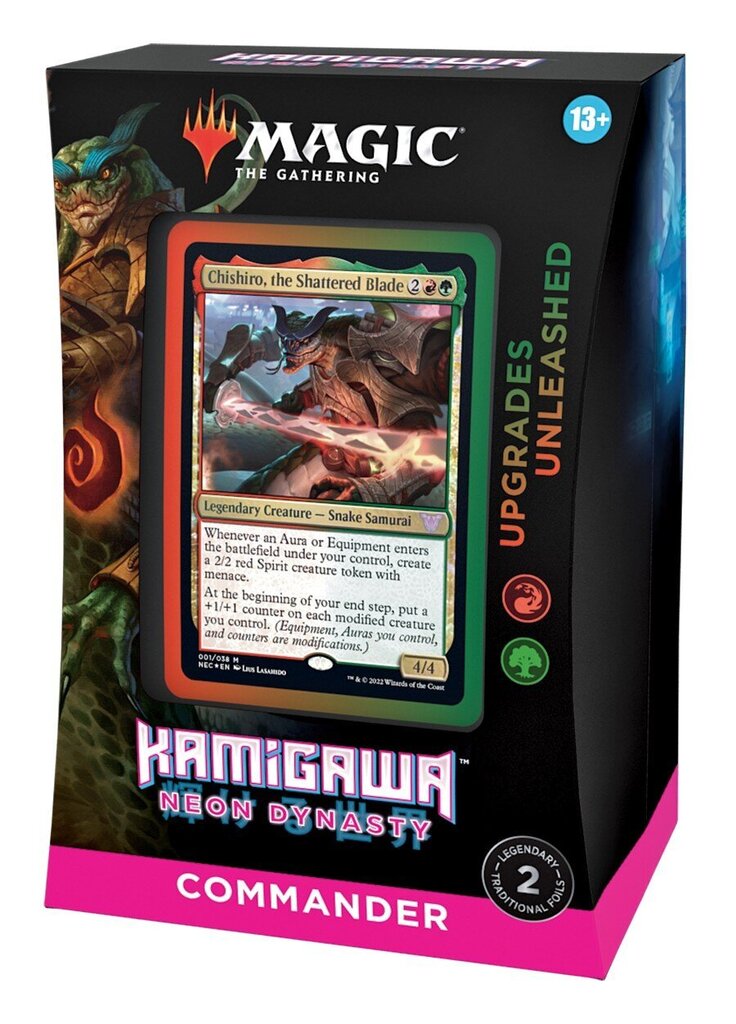 Lauamäng MTG - Kamigawa Neon Dynasty Commander Deck - Upgrades Unleashed, EN hind ja info | Lauamängud ja mõistatused | kaup24.ee