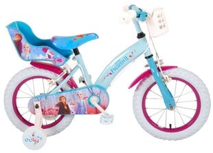 Велосипед Disney Frozen 2 14" цена и информация | Disney Велосипеды, самокаты, ролики, скейтборды | kaup24.ee
