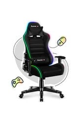 Laste Mänguritool Huzaro Ranger 6.0 RGB, must hind ja info | Kontoritoolid | kaup24.ee