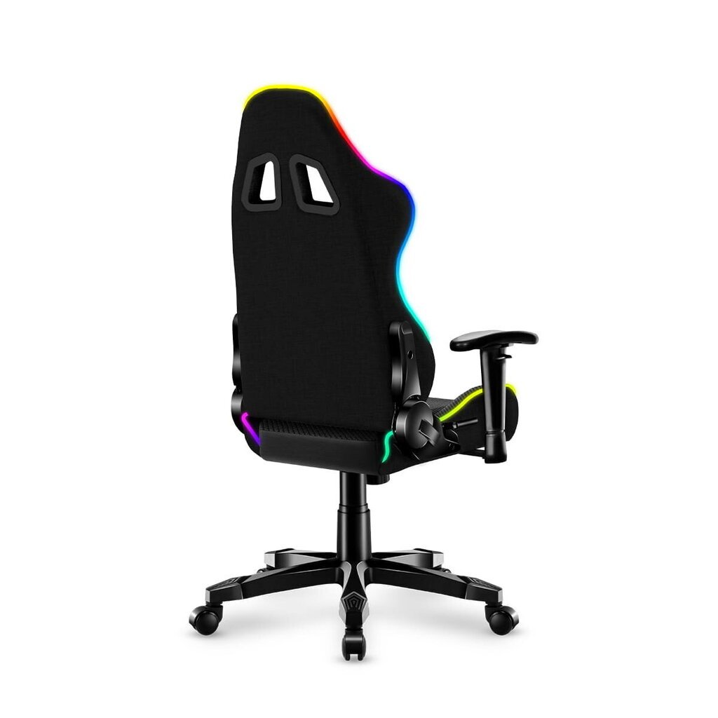 Laste Mänguritool Huzaro Ranger 6.0 RGB, must hind ja info | Kontoritoolid | kaup24.ee