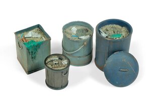 Assorted Garbage Bins (no. 2) SC213 Vallejo цена и информация | Конструкторы и кубики | kaup24.ee