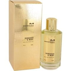 Parfüümvesi Mancera Roseaoud & Musk EDP meestele/naistele 120 ml hind ja info | Naiste parfüümid | kaup24.ee