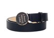 Tommy Hilfiger naiste vöö 3CM TH ROUND BUCKLE BELT NAVY AW0AW08605 CJM 19007 hind ja info | Naiste vööd | kaup24.ee