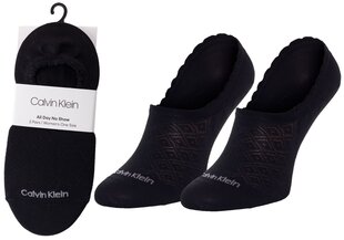 Calvin Klein naiste sokid 2P BLACK 100001799 001 19137 hind ja info | Naiste sokid | kaup24.ee