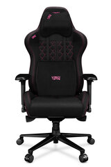 Компьютерное кресло Yumisu 2050 для игроков, тканевая обивка, черно-розовое цена и информация | Офисные кресла | kaup24.ee