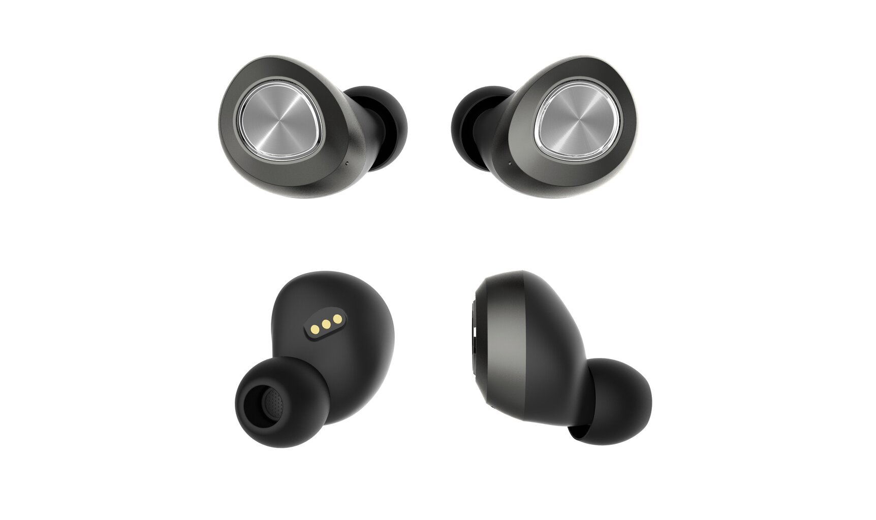 Lenovo TWS Headphones HT10-BK Pro, Mustad hind ja info | Kõrvaklapid | kaup24.ee