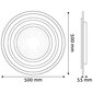 Led Laevalgusti Avide Noah 76 W, puldiga цена и информация | Laelambid | kaup24.ee