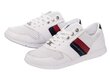 Tommy Hilfiger naiste tossud LIGHTWEIGHT LEATHER SNEAKER WHITE FW0FW04261 020 19665 цена и информация | Naiste spordi- ja vabaajajalatsid | kaup24.ee