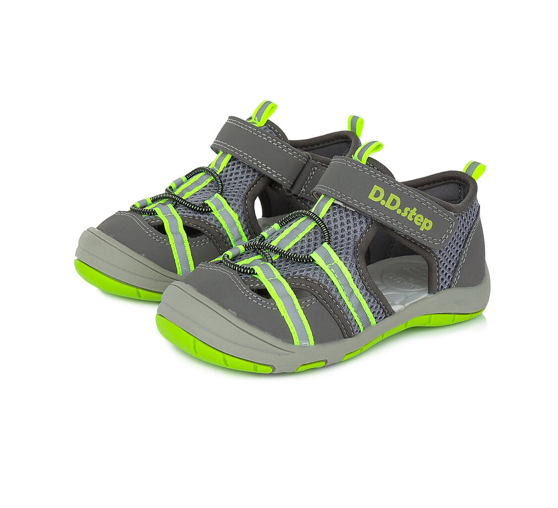 Laste sandaalid D.D.Step, AC65-380A, Dark grey цена и информация | Laste sandaalid | kaup24.ee