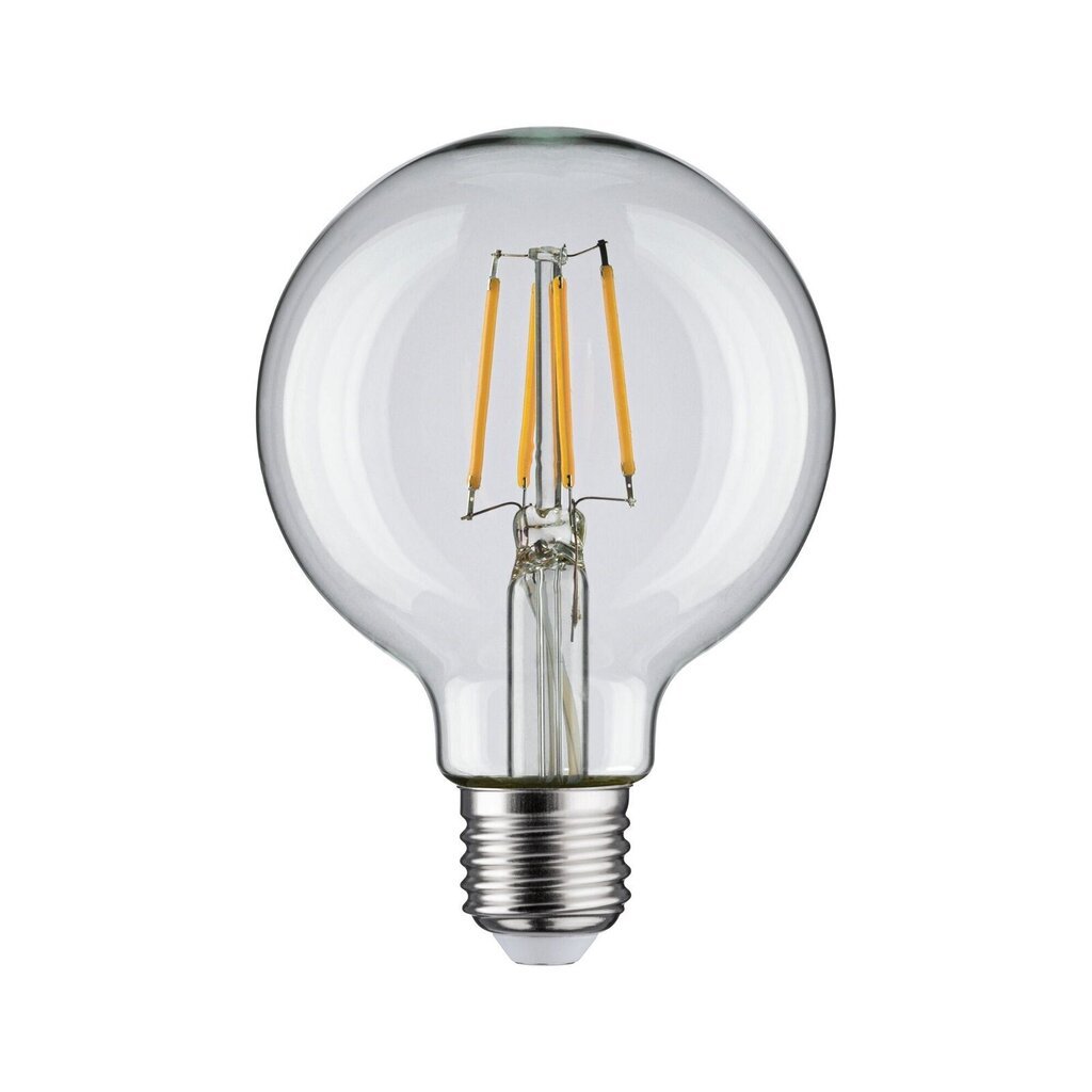 Paulmann pirn Led Globe 80 mm Filament E27 230V 470lm 4,8W 2700K Clear цена и информация | Lambipirnid, lambid | kaup24.ee