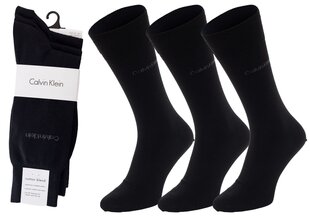 Calvin Klein sokid, 3 paari, BLACK 100001752 001 18837 hind ja info | Meeste sokid | kaup24.ee