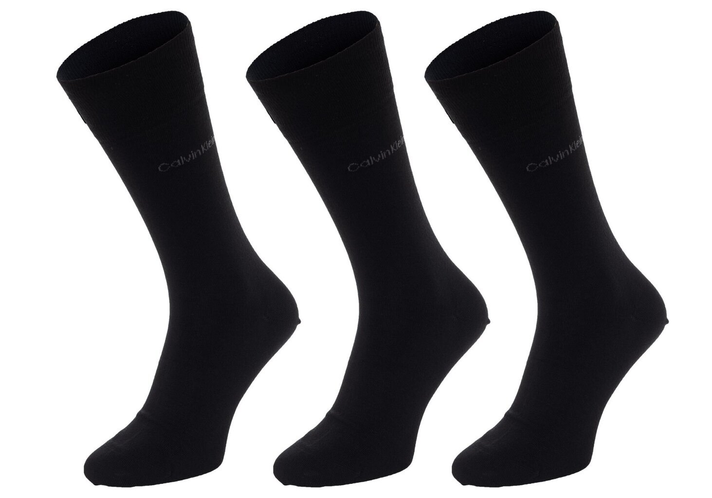 Calvin Klein sokid, 3 paari, BLACK 100001752 001 18837 hind ja info | Meeste sokid | kaup24.ee