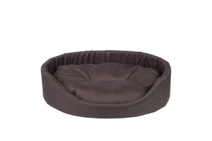 Amiplay кроватка Oval Basic, M, коричневый​​ цена и информация | Лежаки, домики | kaup24.ee