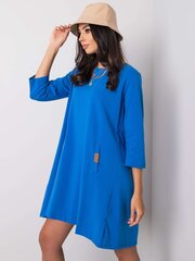 Свободное темно-синее платье. цена и информация | Платья | kaup24.ee