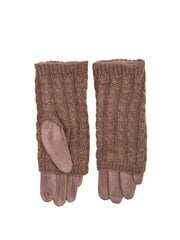 Перчатки женские 2016103092611, коричневые цена и информация | Женские перчатки | kaup24.ee