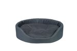 Amiplay кроватка Oval Basic, L, серый​