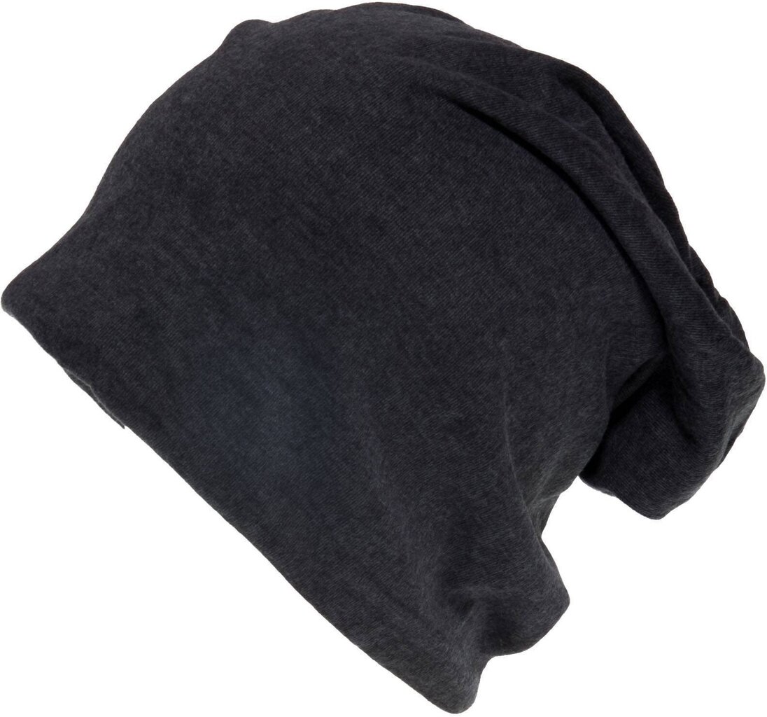 Meeste Warm Thin pikem Beanie müts, hall (Tume) hind ja info | Meeste sallid, mütsid ja kindad | kaup24.ee