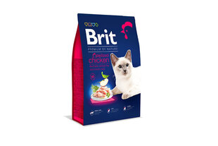 Brit Premium by Nature Cat Sterilized для стерилизованных кошек с курицей 300 г цена и информация | Сухой корм для кошек | kaup24.ee